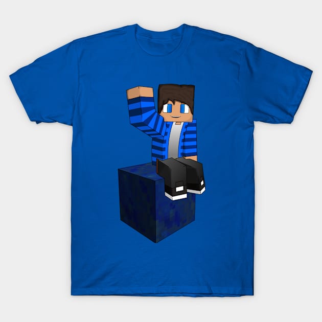 Hello From A Block T-Shirt by CandyCreeper123